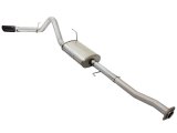 aFe MACH Force XP Exhaust 3in-3.5in SS Single Side Exit CB w/ Black Tips 15 Ford F150 V8 5.0L CC/SB thumbnail 6