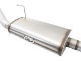 aFe MACHForce XP Exhaust 3in-3.5in SS Single Side Ext CB w/ Polished Tips 15 Ford F150 V8 5.0L CC/SB thumbnail 4