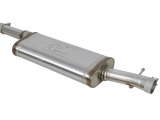 aFe Rebel Series Cat-Back 2.5in Dual Center Exit SS Exhaust w/ Black Tips 07-14 Jeep Wrangler V6 thumbnail 6