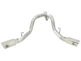 aFe MACHForce XP Exhaust Aluminized Dual Split DPF Back 11-15 GM Diesel Truck V8-6.6L (td) (pol tip) thumbnail 4