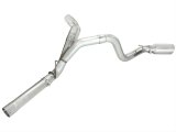 aFe MACHForce XP Exhaust Aluminized Dual Split DPF Back 11-15 GM Diesel Truck V8-6.6L (td) (pol tip) thumbnail 6