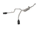 aFe Gemini XV 3in 304 SS Cat-Back Exhaust 15-20 Ford F-150 V6 2.7L/3.5 w/ Black Tips thumbnail 2