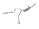 aFe Gemini XV 3in 304 SS Cat-Back Exhaust 15-20 Ford F-150 V6 2.7L/3.5 w/ Polished Tips thumbnail 2