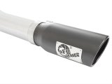 aFe MACH Force XP SS Exhaust 3in to 3.5in Cat-Back w/ Black Tip 15 Ford F-150 EcoBoost V6 2.7/3.5Ltt thumbnail 4