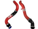 aFe Bladerunner 3in Red Intercooler Hot and Cold Side Tubes 14-15 Dodge Ram 1500 EcoDiesel V6 3.0L thumbnail 1