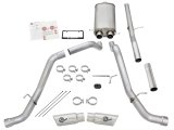aFe Mach Force-XP Exhaust 3in Cat-Back SS 14-15 GM 1500 Trucks 4.3L/5.3L Dual Split w/ Polished Tip thumbnail 2