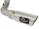 aFe Mach Force-XP Exhaust 3in Cat-Back SS 14-15 GM 1500 Trucks 4.3L/5.3L Dual Split w/ Polished Tip thumbnail 3