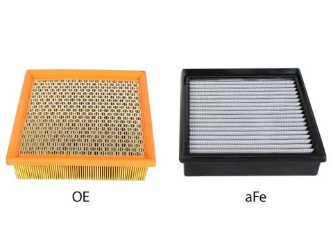 aFe MagnumFLOW OEM Replacement Air Filter PRO DRY S 2014 Jeep Grand Cherokee 3.0L EcoDiesel thumbnail 5