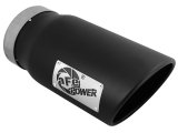 aFe Diesel Exhaust Tip Bolt On Black 5in Inlet x 6in Outlet x 12in Long thumbnail 2