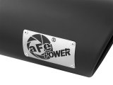 aFe Diesel Exhaust Tip Bolt On Black 5in Inlet x 6in Outlet x 12in Long thumbnail 3