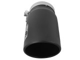 aFe Diesel Exhaust Tip Bolt On Black 5in Inlet x 6in Outlet x 12in Long thumbnail 6