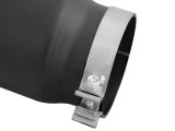 aFe Diesel Exhaust Tip Bolt On Black 5in Inlet x 6in Outlet x 12in Long thumbnail 7