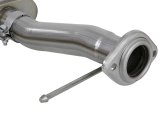 aFe Rebel Series Exht 3in SS Middle Side Exit CB w/ Black Tips 11-14 Ford F150 Ecoboost V6 3.5L (tt) thumbnail 4