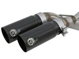aFe Rebel Series Exht 3in SS Middle Side Exit CB w/ Black Tips 11-14 Ford F150 Ecoboost V6 3.5L (tt) thumbnail 8