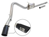 aFe MACH Force XP Exhaust 3in-3.5in SS Single Side Ext CB w/ Black Tip 99-04 Ford F150 V8 5.4L/6.8L thumbnail 1