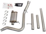 aFe MACH Force XP Exhaust 3in-3.5in SS Single Side Ext CB w/ Black Tip 99-04 Ford F150 V8 5.4L/6.8L thumbnail 9