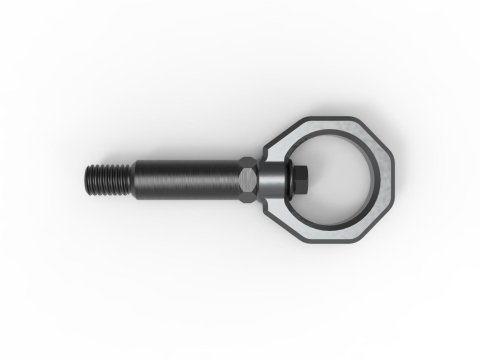 aFe Control Front Tow Hook Grey BMW F-Chassis 2/3/4/M thumbnail 3