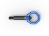 aFe Control Front Tow Hook Blue BMW F-Chassis 2/3/4/M thumbnail 3