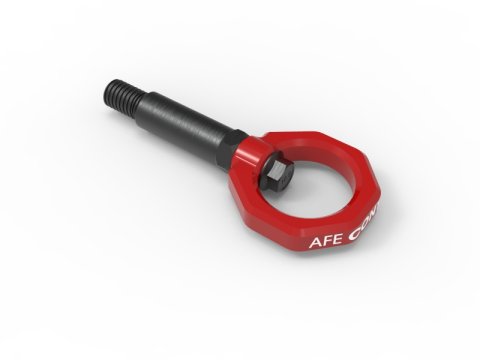 aFe Control Front Tow Hook Red BMW F-Chassis 2/3/4/M thumbnail 1