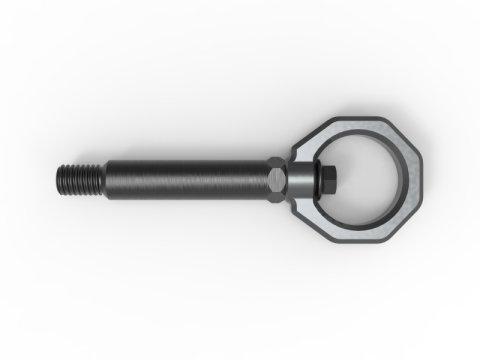 aFe Control Rear Tow Hook Grey BMW F-Chassis 2/3/4/M thumbnail 5