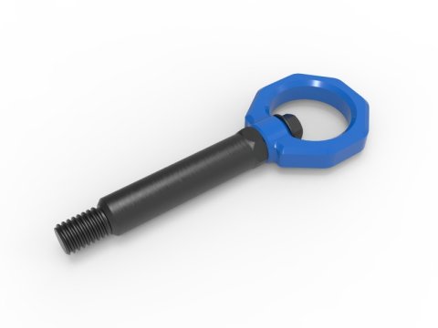aFe Control Rear Tow Hook Blue BMW F-Chassis 2/3/4/M thumbnail 2
