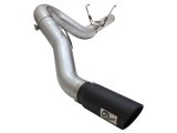 aFe MACH Force XP Exhaust Large Bore 5in DPF-Back Alu. 13-15 Dodge Trucks L6-6.7L (td) *Black Tip thumbnail 2