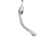 aFe MACHForce XP SS Exhaust 3in to 3.5in Cat-Back w/ Polished Tip 15 Ford F-150 EcoBoost V6 2.7/3.5L thumbnail 8