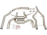 aFe MACH Force XP SS-304 Polish Tip 3.0in-2.5in Dia Cat Back Exhaust 11-13 BMW 335i (E90/E92) 3.0L thumbnail 3