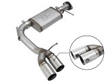 aFe Rebel Series CB 3in Middle Side Exit SS Exht w/Polish Tips 15-17 Chevy Colorado / GMC Canyon thumbnail 1