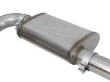 aFe Rebel Series CB 3in Middle Side Exit SS Exht w/Polish Tips 15-17 Chevy Colorado / GMC Canyon thumbnail 3