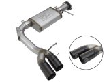 aFe Rebel Series CB 3in Middle Side Exit SS Exht w/ Black Tips 15-17 Chevy Colorado / GMC Canyon thumbnail 1