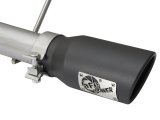 aFe Rebel Series CB 2.5in Dual Center Exit SS Exhaust w/ Black Tips 07-15 Jeep Wrangler 3.6L/3.8L V6 thumbnail 3