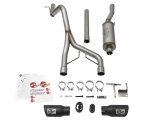 aFe Rebel Series CB 2.5in Dual Center Exit SS Exhaust w/ Black Tips 07-15 Jeep Wrangler 3.6L/3.8L V6 thumbnail 4
