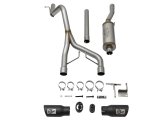 aFe Rebel Series CB 2.5in Dual Center Exit SS Exhaust w/ Black Tips 07-15 Jeep Wrangler 3.6L/3.8L V6 thumbnail 6