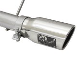 aFe Rebel Series CB 2.5in Dual Center Exit SS Exhaust w/ Polish Tip 07-15 Jeep Wrangler 3.6L/3.8L V6 thumbnail 3