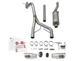 aFe Rebel Series CB 2.5in Dual Center Exit SS Exhaust w/ Polish Tip 07-15 Jeep Wrangler 3.6L/3.8L V6 thumbnail 4