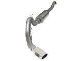 aFe MACH Force XP SS Exhaust 4in Cat-Back w/ Polish Tip 2015 Ford F-150 EcoBoost V6 2.7/3.5Ltt thumbnail 1