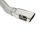 aFe MACH Force XP SS Exhaust 4in Cat-Back w/ Polish Tip 2015 Ford F-150 EcoBoost V6 2.7/3.5Ltt thumbnail 5