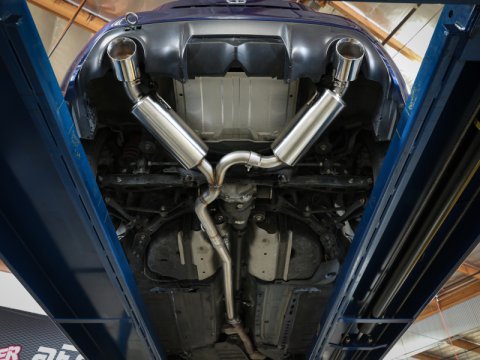 aFe Takeda 17-20 BRZ/FRS/86 2.5in 304 Stainless Steel Cat-Back Exhaust thumbnail 4
