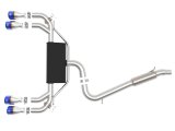 aFe POWER MACH Force-Xp 15-19 Volkswagen Golf R L4-2.0L(T) 304 SS Cat-Back Exhaust System Blue Tips thumbnail 6