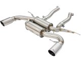 aFe MACH Force XP 2.5in Axle Back Stainless Exhaust w/ Polished Tips 07-13 BMW 335i 3.0L L6 (E90/92) thumbnail 2