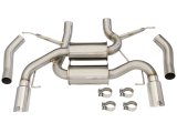 aFe MACH Force XP 2.5in Axle Back Stainless Exhaust w/ Polished Tips 07-13 BMW 335i 3.0L L6 (E90/92) thumbnail 4