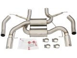 aFe MACH Force XP 2.5in Axle Back Stainless Exhaust w/ Polished Tips 07-13 BMW 335i 3.0L L6 (E90/92) thumbnail 5