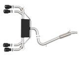 aFe POWER MACH Force-Xp 15-19 Volkswagen Golf R L4-2.0L(T) 304 SS Cat-Back Exhaust System - Black thumbnail 5