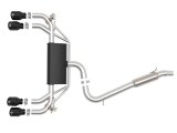 aFe POWER MACH Force-Xp 15-19 Volkswagen Golf R L4-2.0L(T) 304 SS Cat-Back Exhaust System - Black thumbnail 7