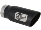 aFe Large Bore-HD 3 IN 409 Stainless Steel DPF-Back Exhaust System w/Black Tip RAM 1500 20-21 V6-3.0 thumbnail 5