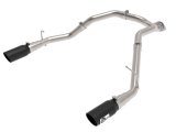aFe Large Bore-HD 3 IN 409 Stainless Steel DPF-Back Exhaust System w/Black Tip RAM 1500 20-21 V6-3.0 thumbnail 7