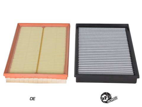 aFe Magnum FLOW OER Pro DRY S Air Filter 2016 Nissan Titan XD V8-5.0L (td) thumbnail 7