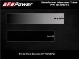 aFe BladeRunner Black 3in Intercooler Hot & Cold Side Pipe Kit 20-21 Jeep Wrangler V6-3.0L (td) thumbnail 3