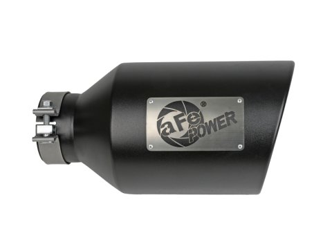 aFe Power MACH Force-Xp 409 Stainless Steel Clamp-on Exhaust Tip Black thumbnail 4